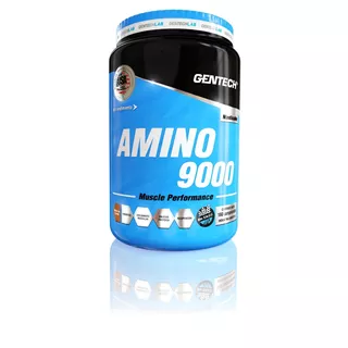 Amino 9000 Gentech 160 Tab Aminoácidos Masticables Sin Tacc