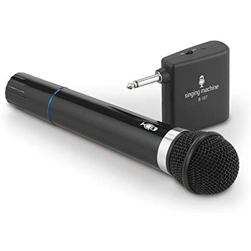 Singing Machine Smm-107 Microfono Inalambrico De Karaoke (