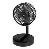 Mini Ventilador De Mesa Portátil Bright Usb 4,5w Preto