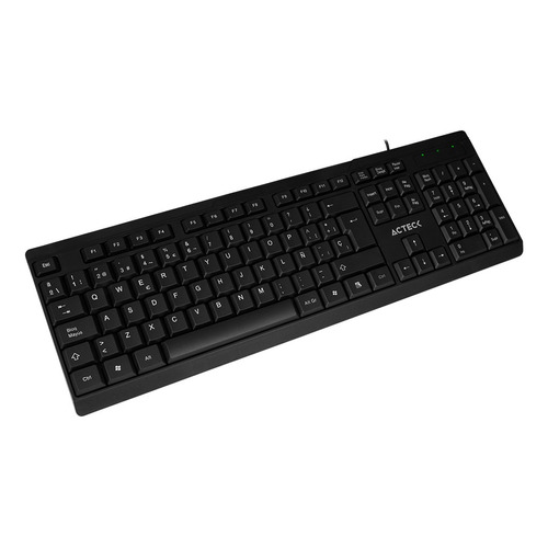 Teclado Alámbrico Usb Inspire Ta210 105 Teclas Clásico Color del teclado Negro