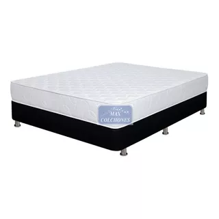 Colchón 120cm Semi Ortopédico Medellin Y Base Cama Económica