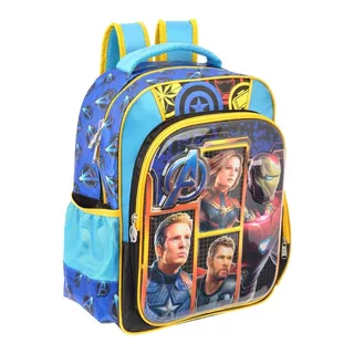 Mochila Primaria Avengers 155406 Color Azul