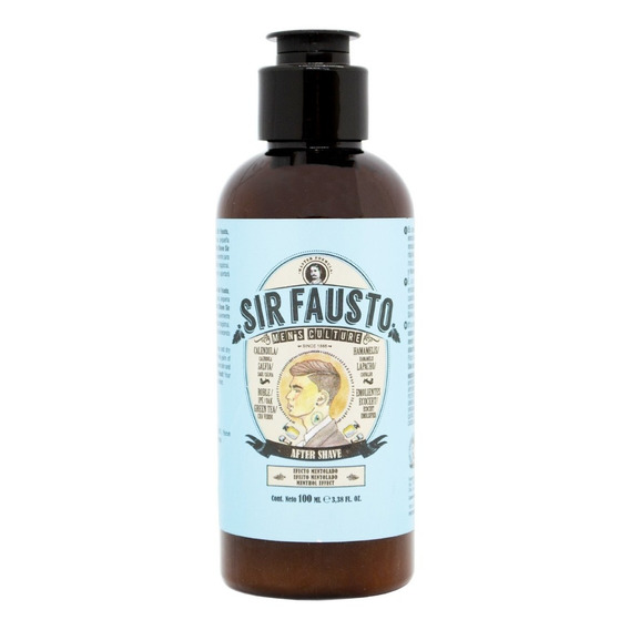 Sir Fausto After Shave Crema Cicatrizante Barba Travel 3c