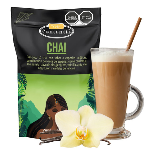 Te Chai Vainilla 125g Fácil Preparación Tibiri Contentti