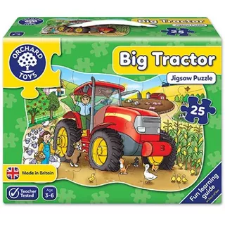 Puzzle Grande De Tractor Orchard 224 Rompecabezas 25 Piezas