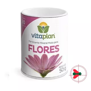 Fertilizante Mineral Misto Flores Vitaplan 30 Pastilhas