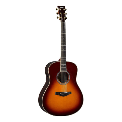 Guitarra acústica Yamaha TransAcoustic LL-TA para diestros brown sunburst brillante