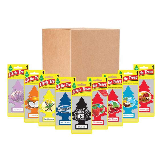 Little Trees Caja 144 Pza  Varios Aromas - Pequeños Negocios