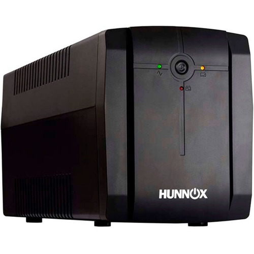 Ups Estabilizador Hunnox 1500va 900w Conexion Usb Led Led Color Negro