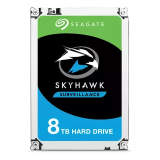 Disco Duro Interno Seagate Skyhawk St8000vx004 8tb Plata