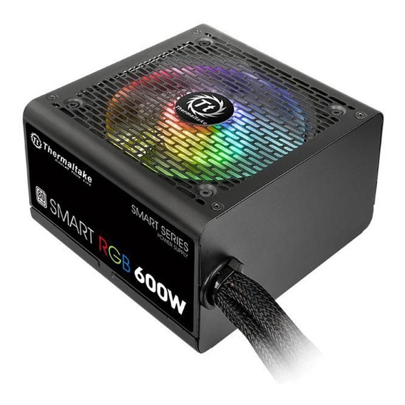 Fuente de alimentación para PC Thermaltake Technology Smart RGB Series SPR-600AH2NK-1 600W black 100V/240V