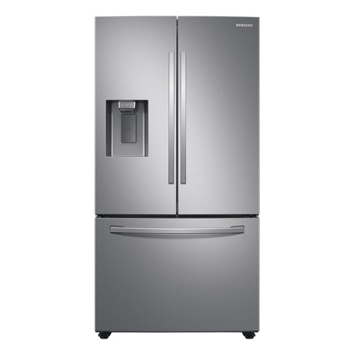 Refrigerador inverter no frost Samsung French Door RF27T5201 platino con freezer 765L 127V