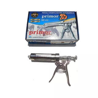 Jeringa Veterinaria D. Automatica Primor 70 Cuerpo Metalico