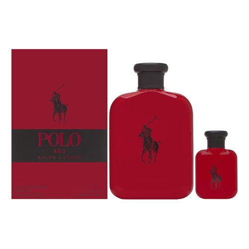 Set Ralph Lauren Polo Red Men 125 Ml Edt