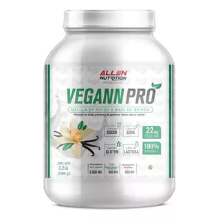 Vegannpro Allen Nutritión  2 Lb - g a $201