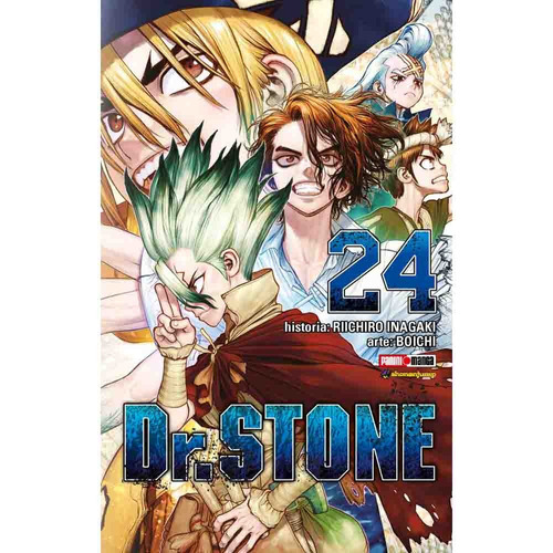 Dr Stone 24, De Boichi. Serie Dr. Stone Editorial Panini Manga Argentina, Tapa Tapa Blanda, Edición 1 En Español, 2023