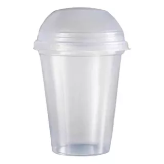 Vaso Burbuja Chico Ideal Cumpleaños Con Tapa Pack X 20