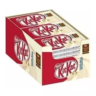 Chocolate Kit Kat Branco 41,5g Caixa C/24 Unidades