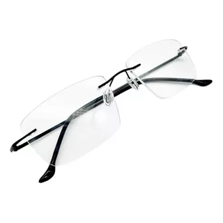 Óculos Grau Armação Balgriff Sem Aro Leve E Discreta Unissex