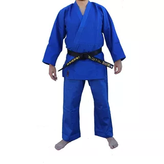 Judogi Budokan Azul Bjj Jiu Jitsu 550 Grs