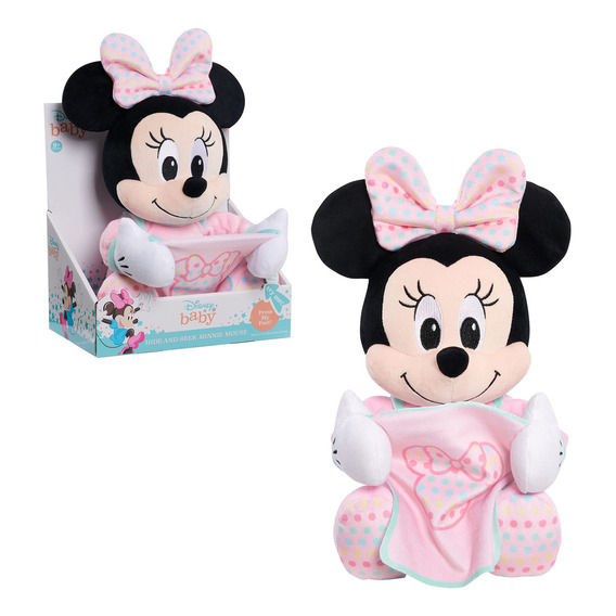 Disney Baby Hide-and-seek Minnie Mouse Interactive Plush, Ju