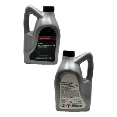 7 Pack Aceite Para Diferencial Honda Vtm-4