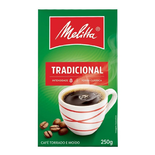 Café Melitta molido tradicional 250g