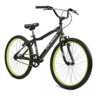 Mountain Bike Infantil Olmo Infantiles Mint  2020 R24 Frenos V-brakes Color Negro Mate/celeste/verde  