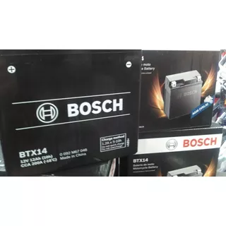 Bateria Bosch Ytx14bs Bmw R 1200 Nine T Urban G/s 2017-2018