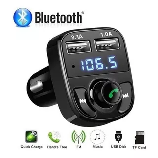 X8 Reproductor Mp3 Bluetooth Transmisor Fm Cargador Carro