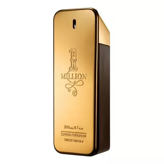 Paco Rabanne One Million 1 Million Tradicional Edt 200 ml Para  Hombre  