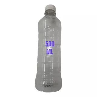 Botella Pet Virgen Cristalino 500 Ml 1/2 Litro Con 168 Pzas