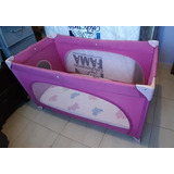 Corral Para Bebe Con Colchon, Chicco, Usado