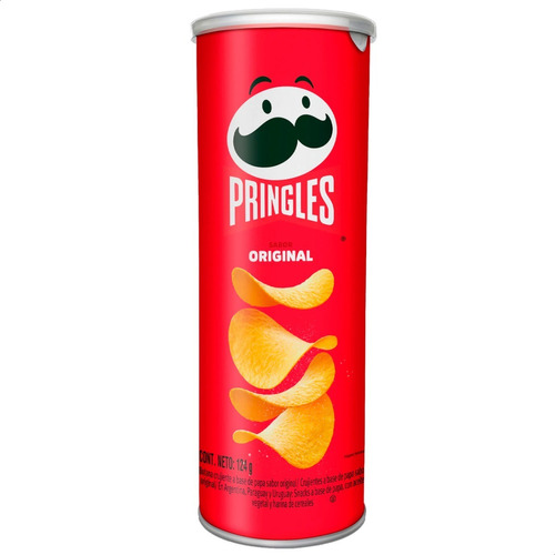 Papas fritas Pringles Snack original 124 g