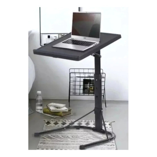 Mesa Multifuncional Plegable Para Laptop Ajustable Medidas Color Negro