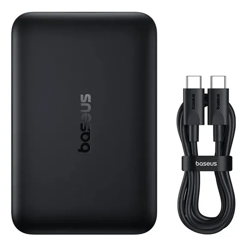 Carregador Powerbank P/ Magsafe Baseus iPhone 22w 10.000mah Preto