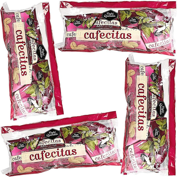 Café Quindío Cafecitas 4 Display 8x 35g Galletas Con Café 