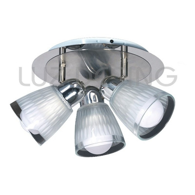 Plafon 2 Luces Abril Ideal Ventilador De Techo Apto Led