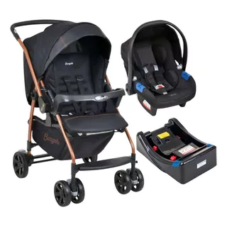 Travel System Rio K Preto Cobre Com Base - Burigotto