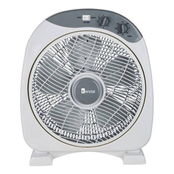 Ventilador Kendal Box Kf-12b3 Blanco 12