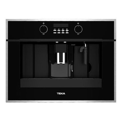 Cafetera empotrable Teka CLC 855 GM automática black glass y stainless steel expreso 110V