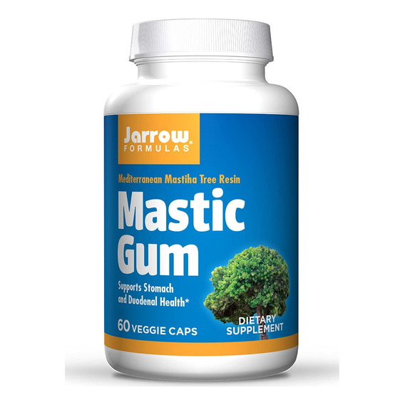 Mastic Gum 1000mg Capsulas Sistema Digestivo Helicobacter Us