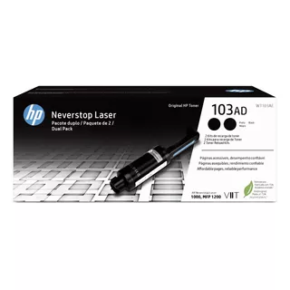 Kit Recarga Duplo 103a Toner Hp Neverstop Laser 5000 Páginas