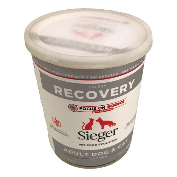 Sieger Lata Perro/gato Recovery 340 Gramos X 6 Unidades