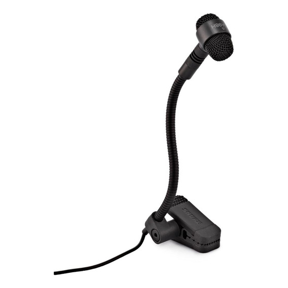 Micrófono Shure Pga98h-xlr De Clip Condensador Color Negro