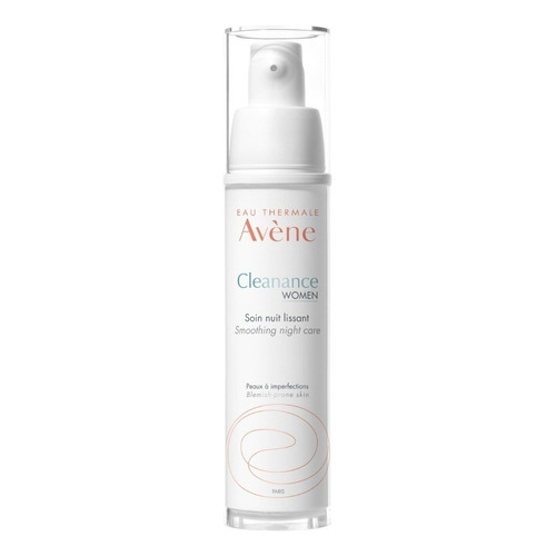 Crema Cuidado noche alisador Avène Cleanance Women noche para piel mixta de 30mL