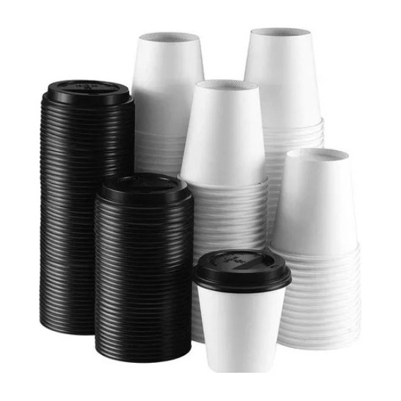 Vaso De Polipapel 8oz Con Tapa (240cc) X 1000u.