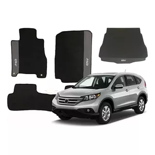 Kit Crv Cr-v 2012 2013 2014 2015 2016 Internos E Porta Malas