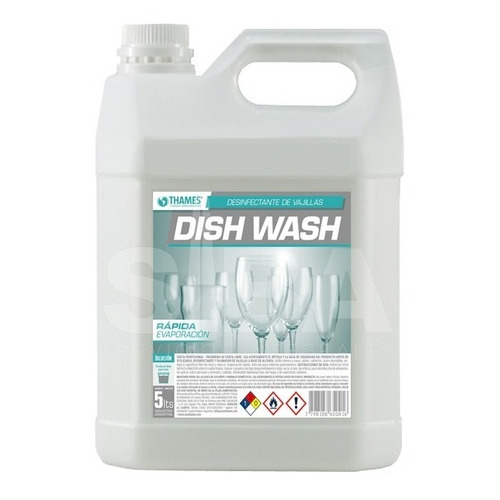 Desinfectante Y Fajinador De Lavavajilla Dish Wash