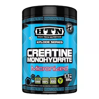 Creatina Monohidrato 500 Grs Htn Creatina Pura Sabor Sin Sabor